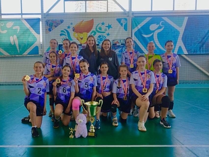 КОМАНДА РЦОР ПОБЕДИТЕЛЬ СПАРТАКИАДЫ ПО МИНИ-ГАНДБОЛУ 