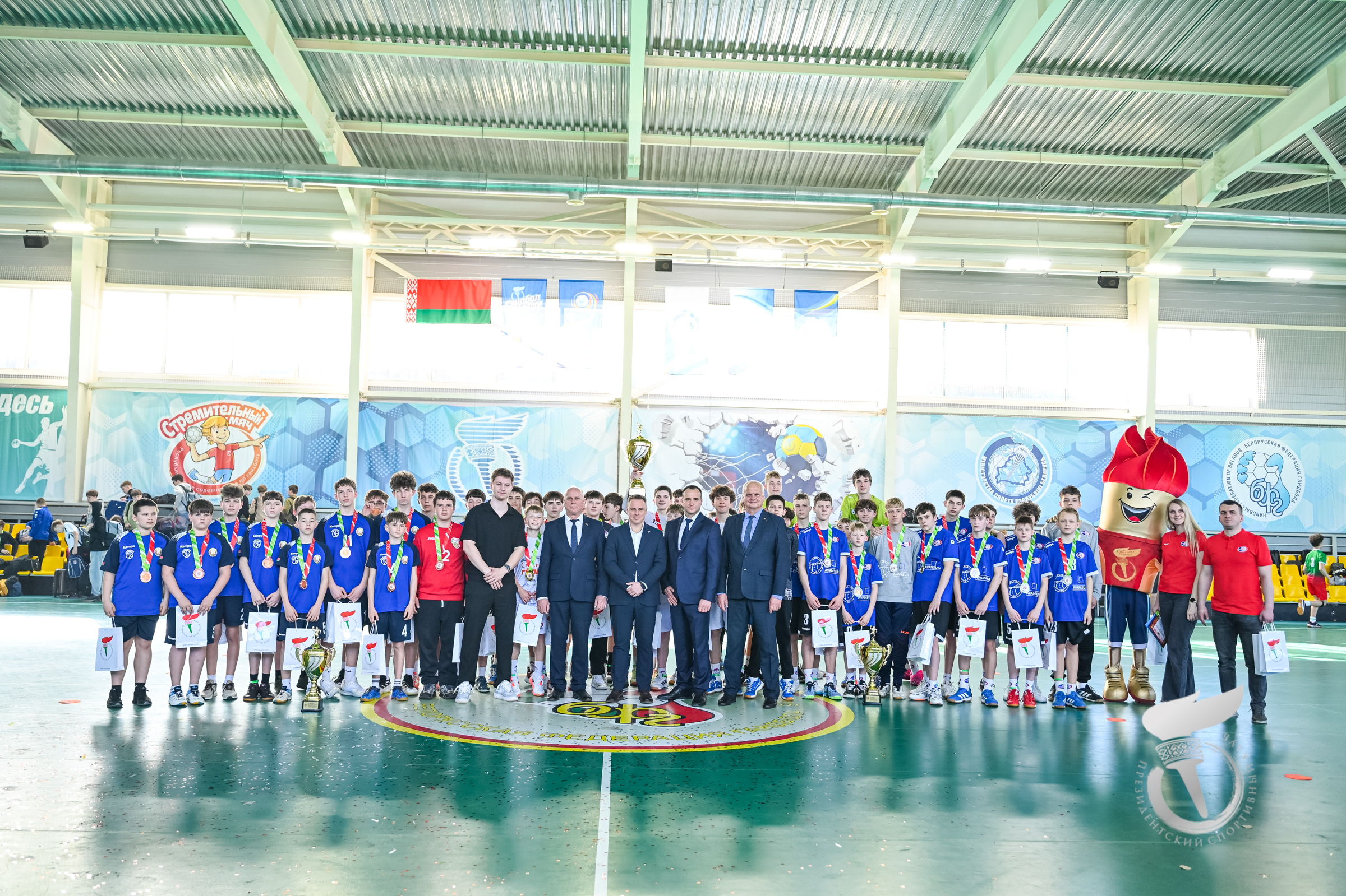 🏆ДЮСШ Мироновича — победитель республиканских соревнований «Стремительный мяч» среди юношей